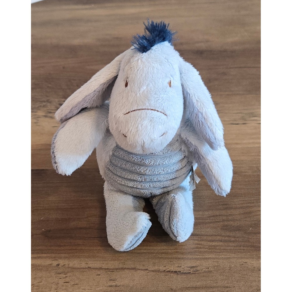 Classic Winnie the Pooh Eeyore Plush Toy 10" Soft Cuddly Donkey for Babies